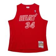 NBA Day Jersey Heat 2012 Ray Allen Mitchell & Ness , Red , Heren