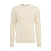 Witte Gebreide Kleding voor Mannen Aw24 Daniele Fiesoli , Beige , Here...