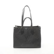 Pre-owned Leather louis-vuitton-bags Louis Vuitton Vintage , Black , D...