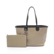 Pre-owned Canvas chanel-bags Chanel Vintage , Beige , Dames