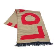 Pre-owned Wool scarves Burberry Vintage , Brown , Dames