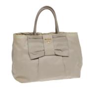 Pre-owned Nylon handbags Prada Vintage , Beige , Dames