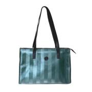 Pre-owned Leather fendi-bags Fendi Vintage , Green , Dames