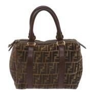 Pre-owned Canvas fendi-bags Fendi Vintage , Brown , Dames