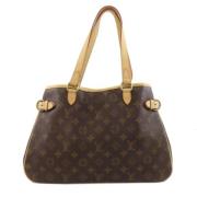 Pre-owned Fabric louis-vuitton-bags Louis Vuitton Vintage , Brown , Da...