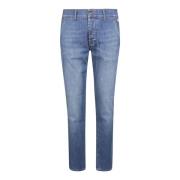 Slim-fit jeans A048 Paul Roy Roger's , Blue , Heren