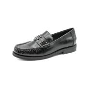 Damesloafers van hoogwaardig leer Bibi Lou , Black , Dames