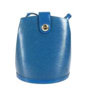 Pre-owned Leather louis-vuitton-bags Louis Vuitton Vintage , Blue , Da...