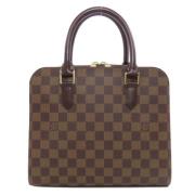 Pre-owned Canvas louis-vuitton-bags Louis Vuitton Vintage , Brown , Da...