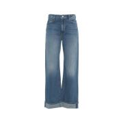 Blauwe Jeans voor Vrouwen Aw24 Mother , Blue , Dames