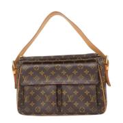 Pre-owned Fabric louis-vuitton-bags Louis Vuitton Vintage , Brown , Da...