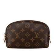 Pre-owned Canvas wallets Louis Vuitton Vintage , Brown , Dames