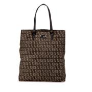 Pre-owned Canvas totes Fendi Vintage , Brown , Dames