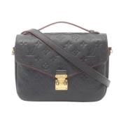 Pre-owned Leather louis-vuitton-bags Louis Vuitton Vintage , Blue , Da...