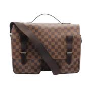 Pre-owned Leather louis-vuitton-bags Louis Vuitton Vintage , Brown , H...