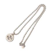 Pre-owned Silver necklaces Gucci Vintage , Gray , Dames