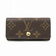 Pre-owned Fabric key-holders Louis Vuitton Vintage , Brown , Unisex