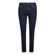 Super Slim Five-Pocket Jeans Jacob Cohën , Blue , Heren