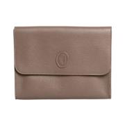 Stijlvolle Clutch met Magnetische Knoopsluiting Trussardi , Brown , He...