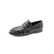 Zwarte Gala Leren Loafers Vrouwen Steve Madden , Black , Dames