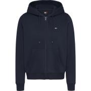 Blauwe Zip Hoodie Casual Style Sweater Tommy Jeans , Blue , Dames