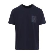 Blauw T-shirt voor mannen Etro , Blue , Heren