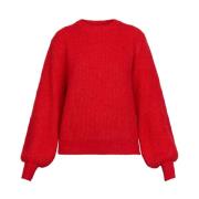 Stijlvolle Pullover voor Vrouwen Sisters Point , Red , Dames