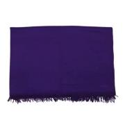 Pre-owned Cashmere scarves Hermès Vintage , Purple , Dames