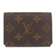 Pre-owned Fabric home-office Louis Vuitton Vintage , Brown , Dames