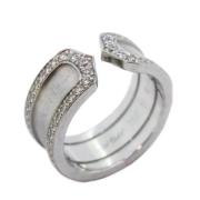 Pre-owned White Gold rings Cartier Vintage , Gray , Dames