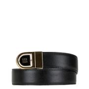 Pre-owned Leather belts Givenchy Pre-owned , Black , Dames