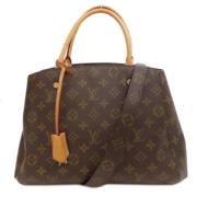 Pre-owned Canvas louis-vuitton-bags Louis Vuitton Vintage , Brown , Da...