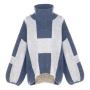 Blauw Paard Isa Sweater Hést , Blue , Dames