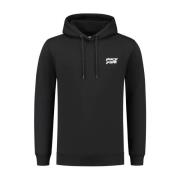 Stijlvolle Hoodie Sweater LS Pure Path , Black , Heren