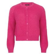 Cardigan Lott Vest Stijlvolle Mode Ydence , Pink , Dames