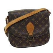 Pre-owned Canvas louis-vuitton-bags Louis Vuitton Vintage , Brown , Da...