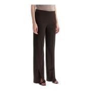 Lage taille broek met spleten Filippa K , Brown , Dames