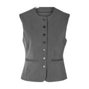 Aansluitend vest met stijl Slfpiya Selected Femme , Gray , Dames