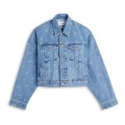 Handtekening Denim Jack Axel Arigato , Blue , Dames