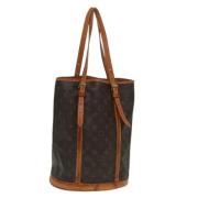 Pre-owned Canvas louis-vuitton-bags Louis Vuitton Vintage , Brown , Da...