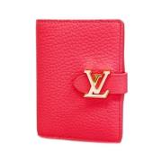 Pre-owned Canvas wallets Louis Vuitton Vintage , Pink , Dames