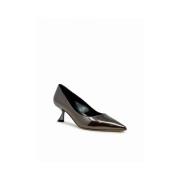 Grijze Lakleren Pumps Fw24 Seizoen Ninalilou , Gray , Dames