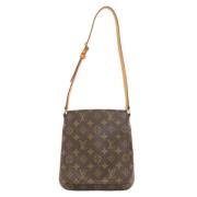 Pre-owned Fabric louis-vuitton-bags Louis Vuitton Vintage , Brown , Da...