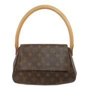 Pre-owned Fabric louis-vuitton-bags Louis Vuitton Vintage , Brown , Da...