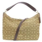 Pre-owned Canvas handbags Coach Pre-owned , Brown , Dames