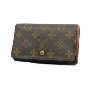 Pre-owned Fabric wallets Louis Vuitton Vintage , Brown , Dames