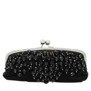 Pre-owned Suede clutches Chloé Pre-owned , Black , Dames