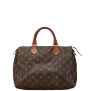 Pre-owned Fabric louis-vuitton-bags Louis Vuitton Vintage , Brown , Da...