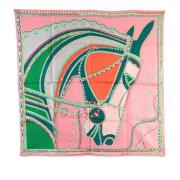 Pre-owned Silk scarves Hermès Vintage , Multicolor , Dames