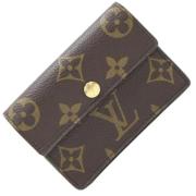 Pre-owned Canvas wallets Louis Vuitton Vintage , Brown , Dames